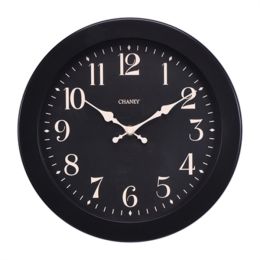 11.8-in Black Clock